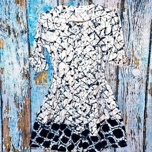 Thakoon for Target Tie Dye Pleated Belted Dress